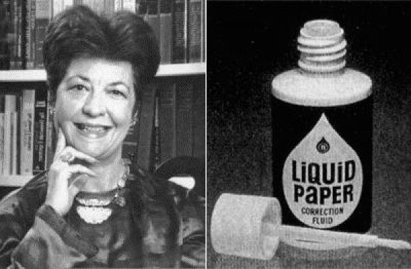 Bette Nesmith Graham First Liquid Paper